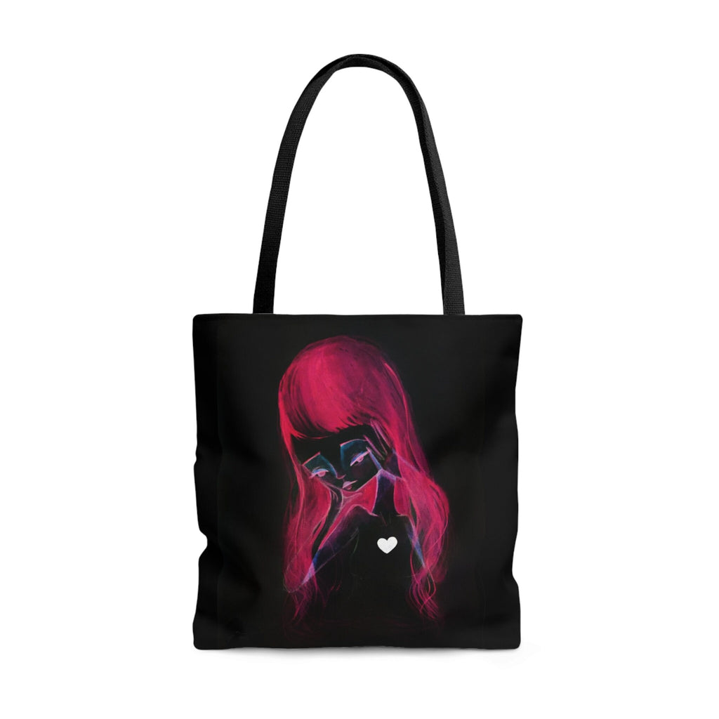 Girl Inverted · Tote Bag