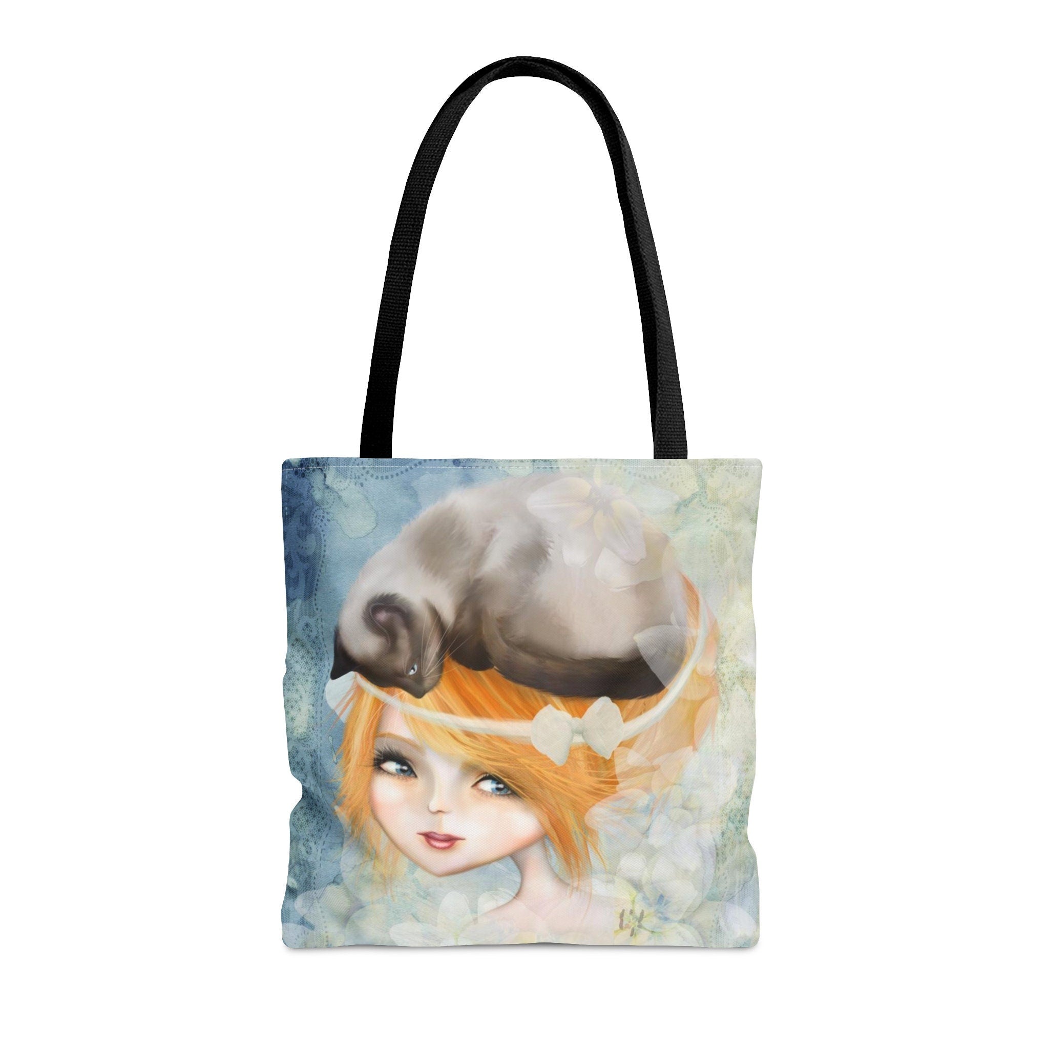 Mr. Minkerton and I in Blue · Tote Bag