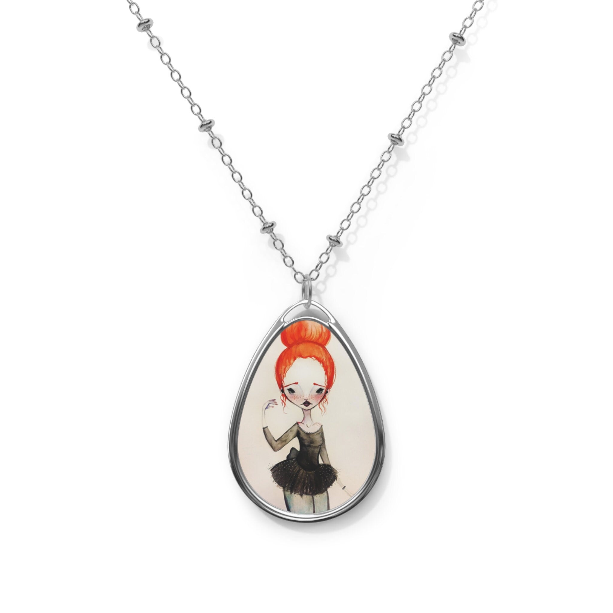 Ginger Ballerina Oval · Necklace