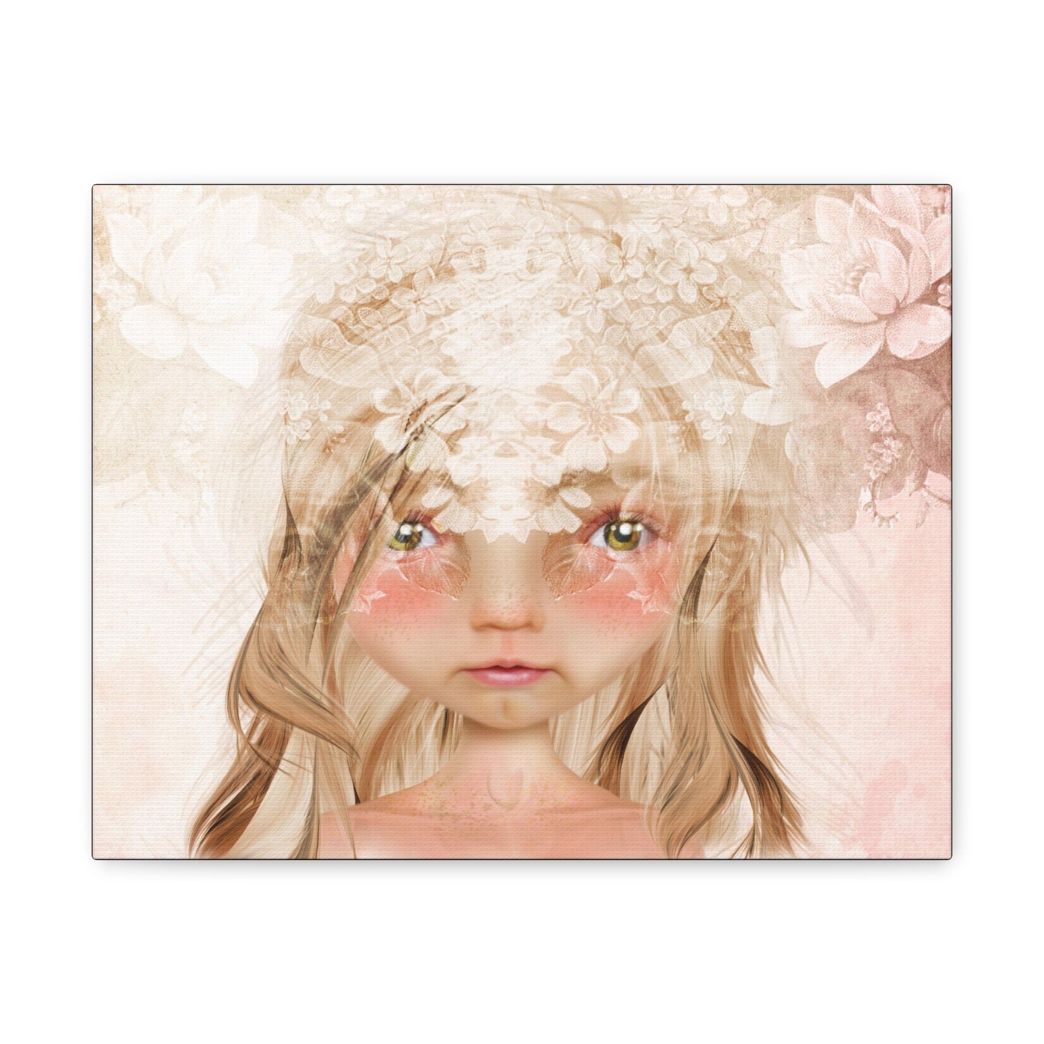 Jenna Portrait · Canvas Print