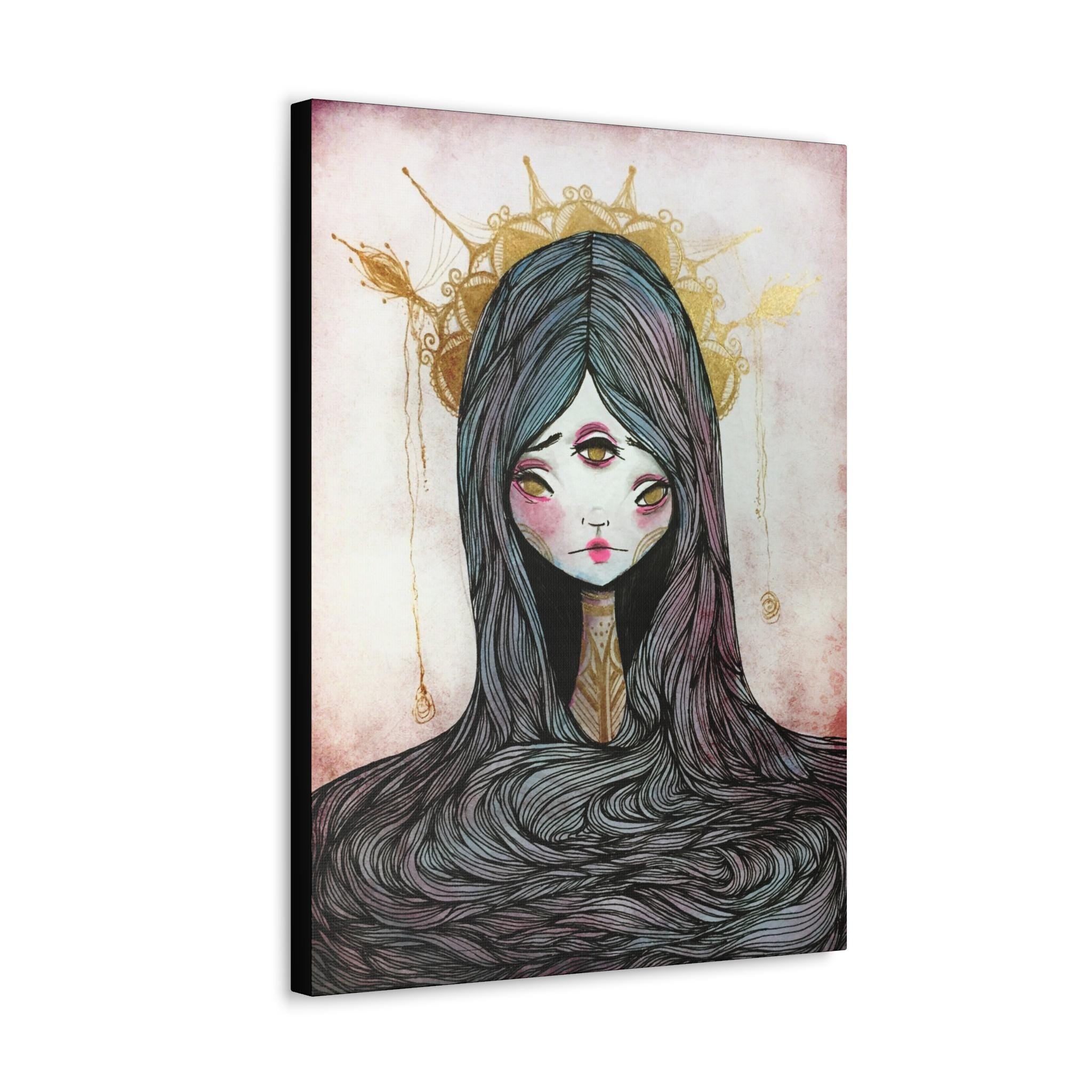 Star Child · Canvas Print