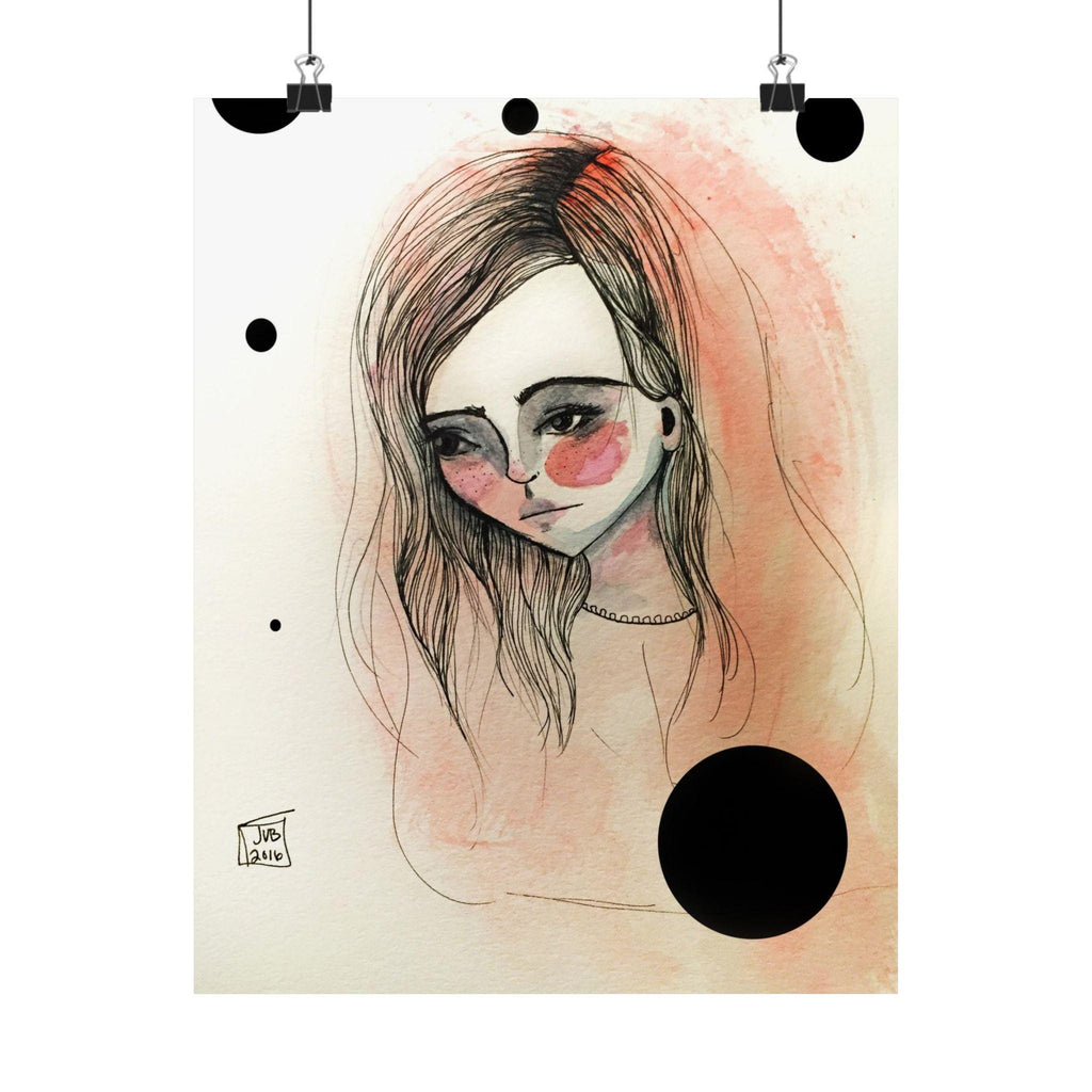 Lady · Poster Print