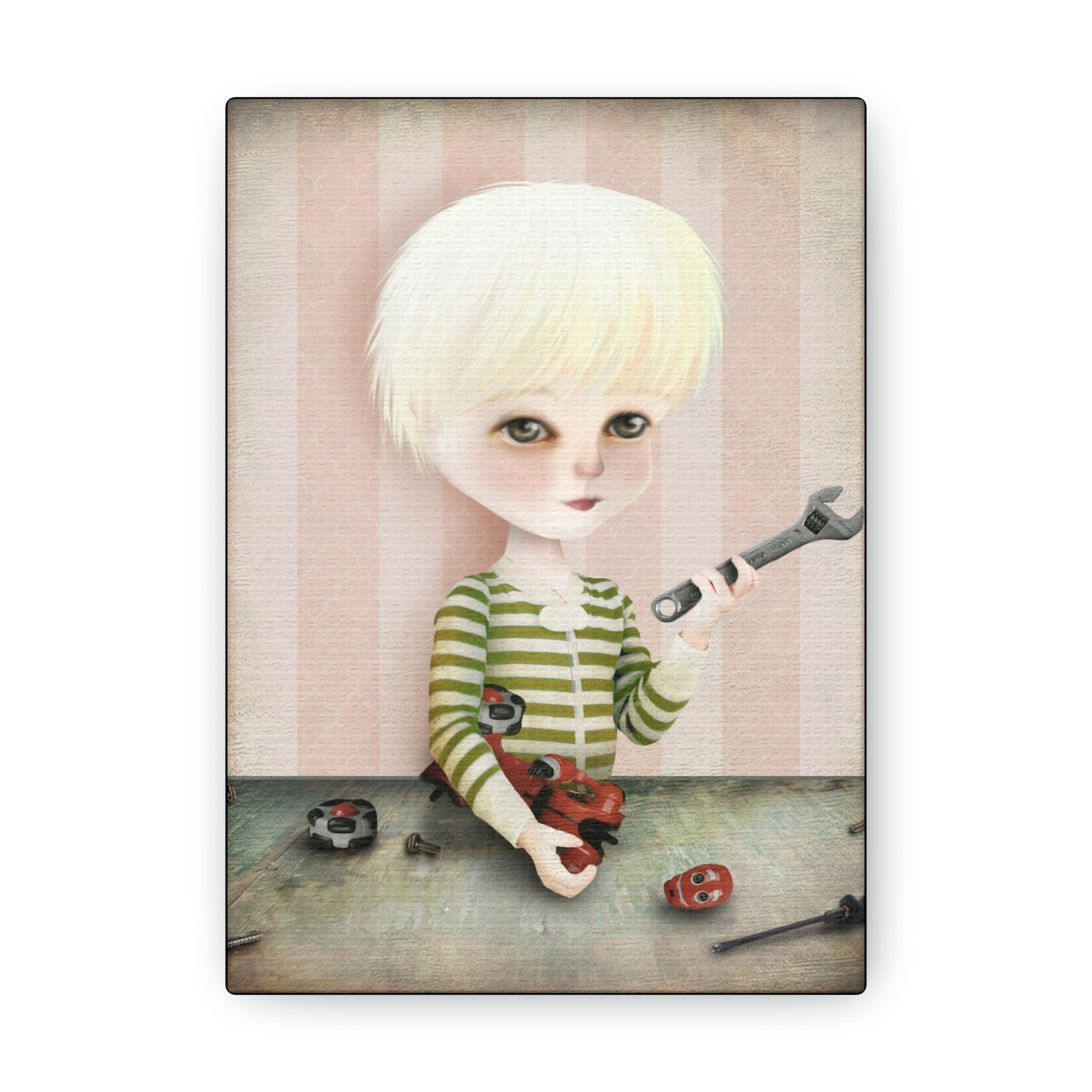 The Reverse Engineer · Canvas Print