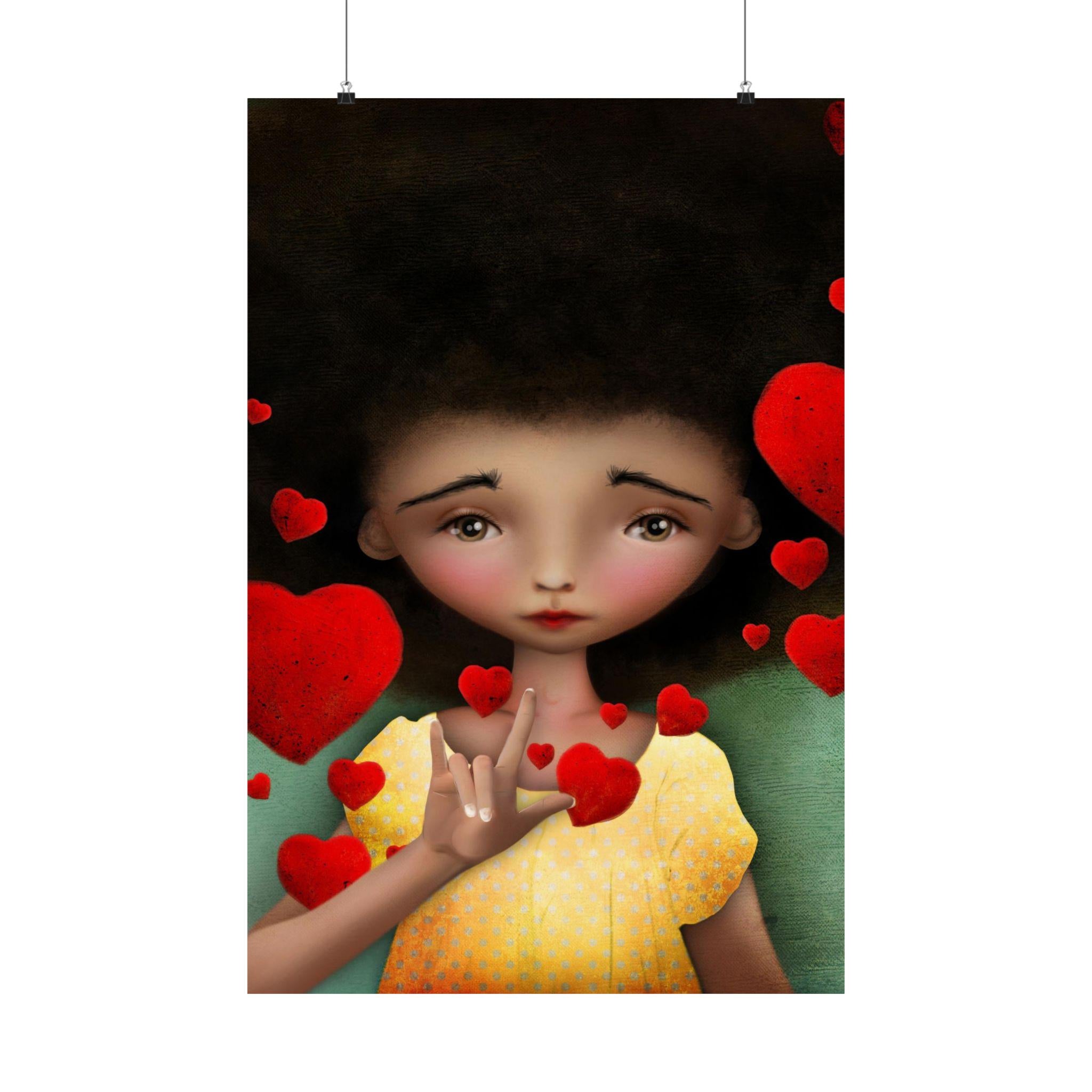 Gesture · Poster Print