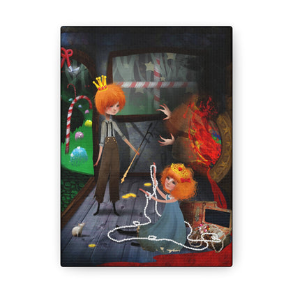 Hansel and Gretel · Canvas Print