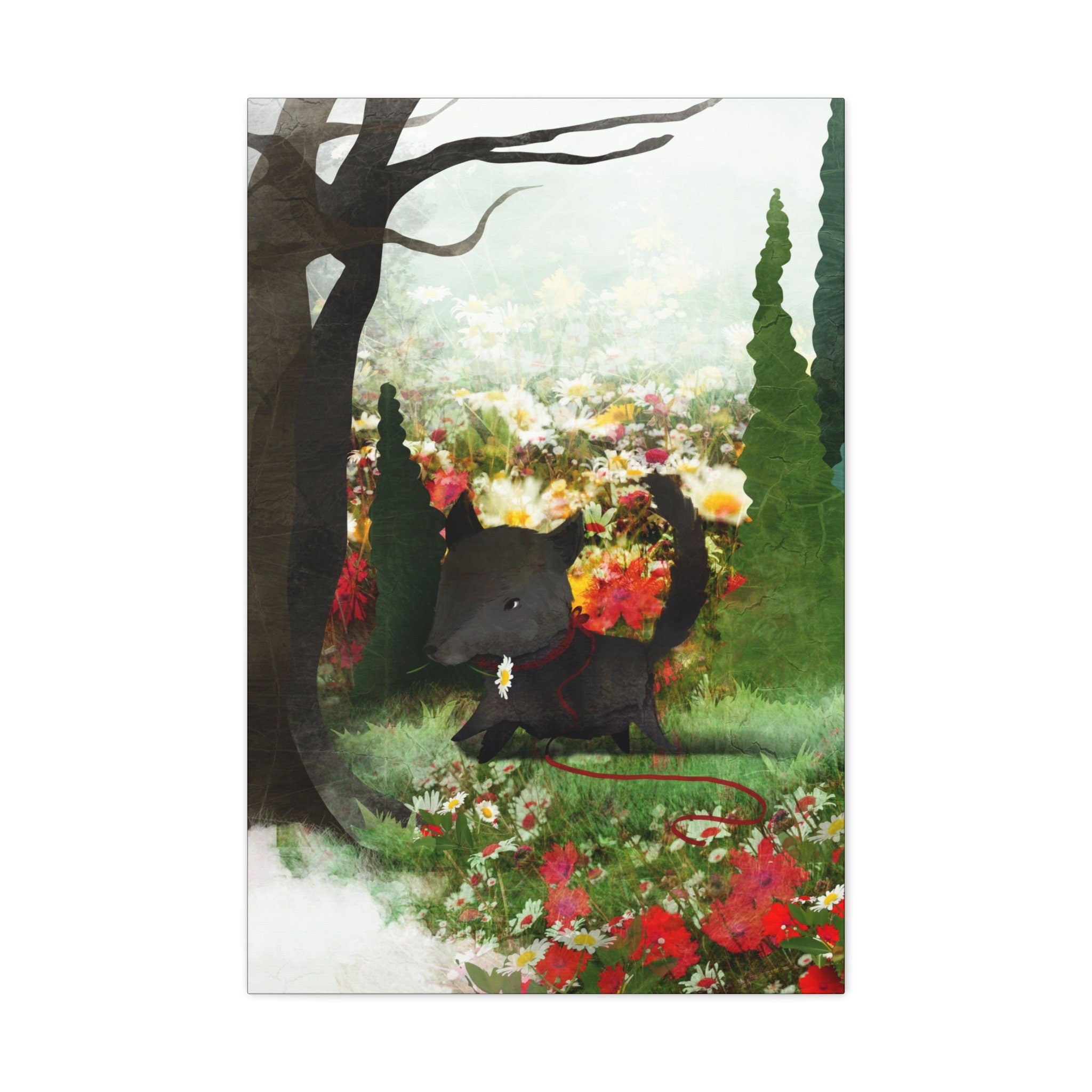 The Wolf · Canvas Print