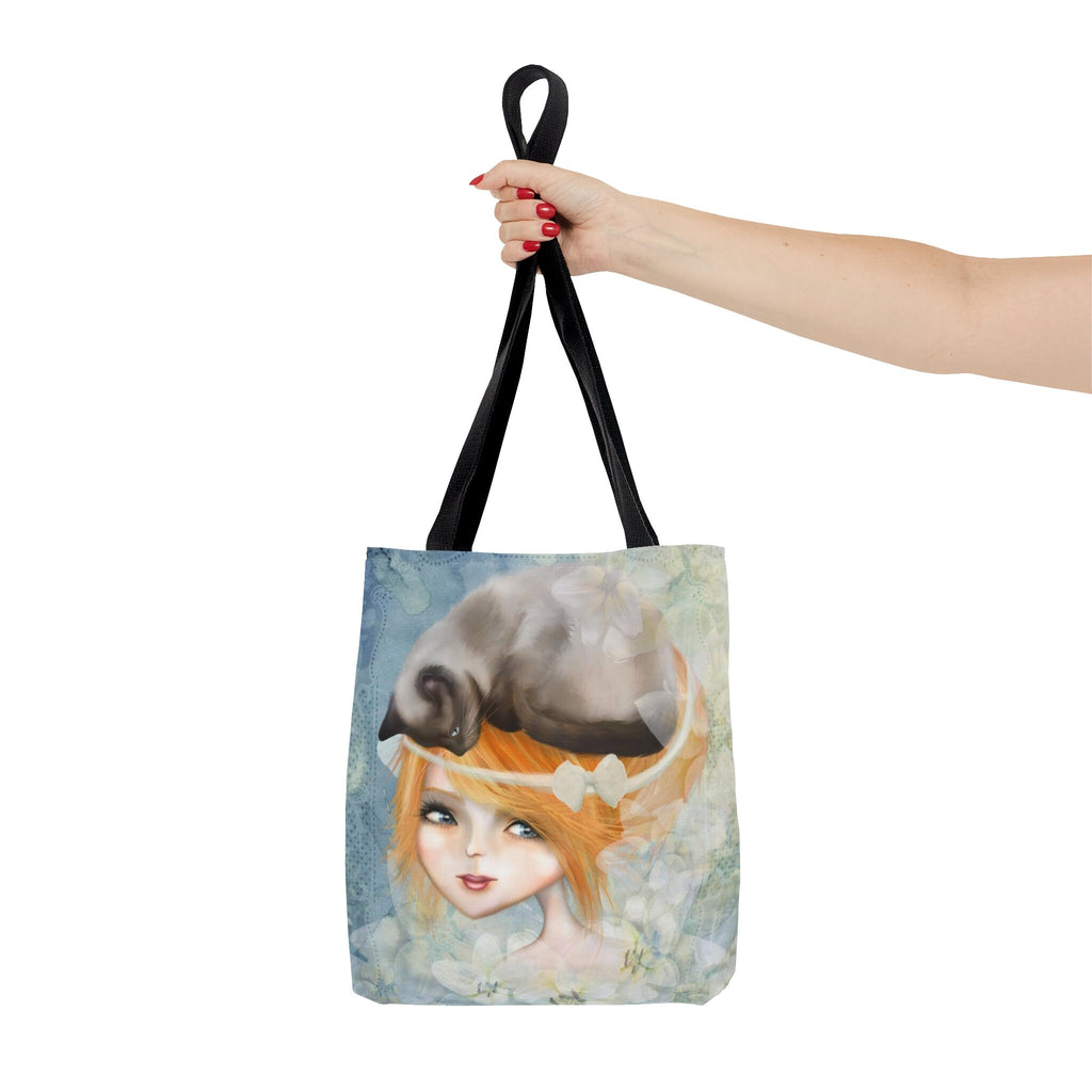 Mr. Minkerton and I in Blue · Tote Bag