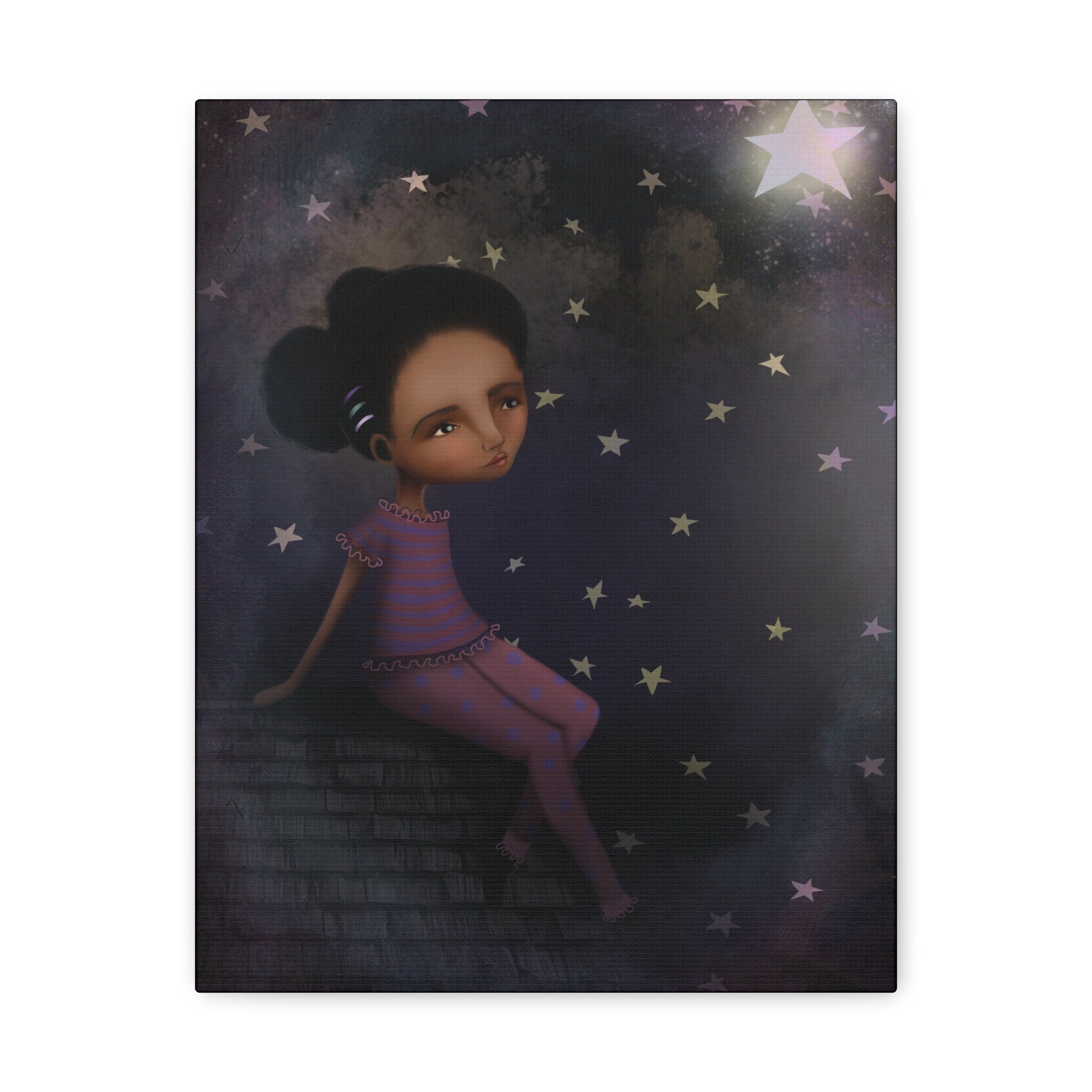 Star Light Star Bright · Canvas Print