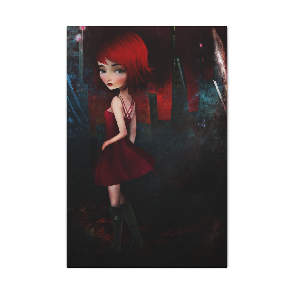 Red City · Canvas Print