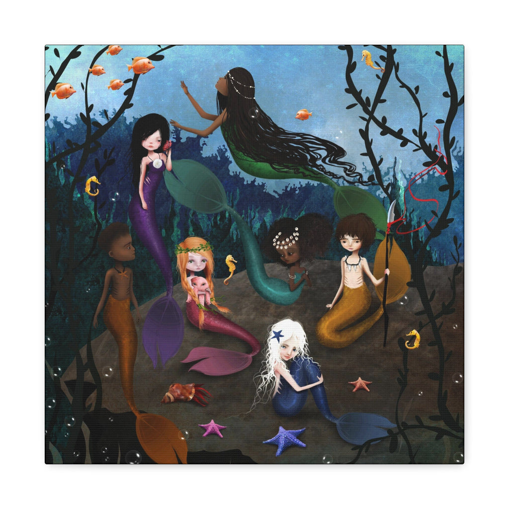 Mermaids · Canvas Print