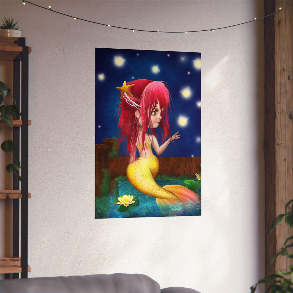 Midsummer Mermaid · Poster Print
