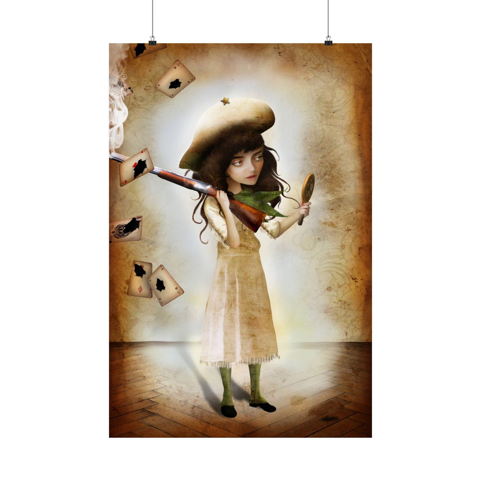 Little Sureshot · Poster Print
