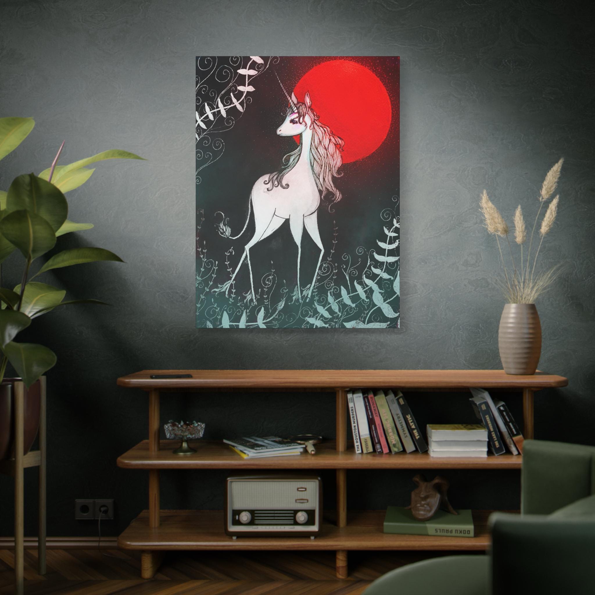 The Last Unicorn · Canvas Print