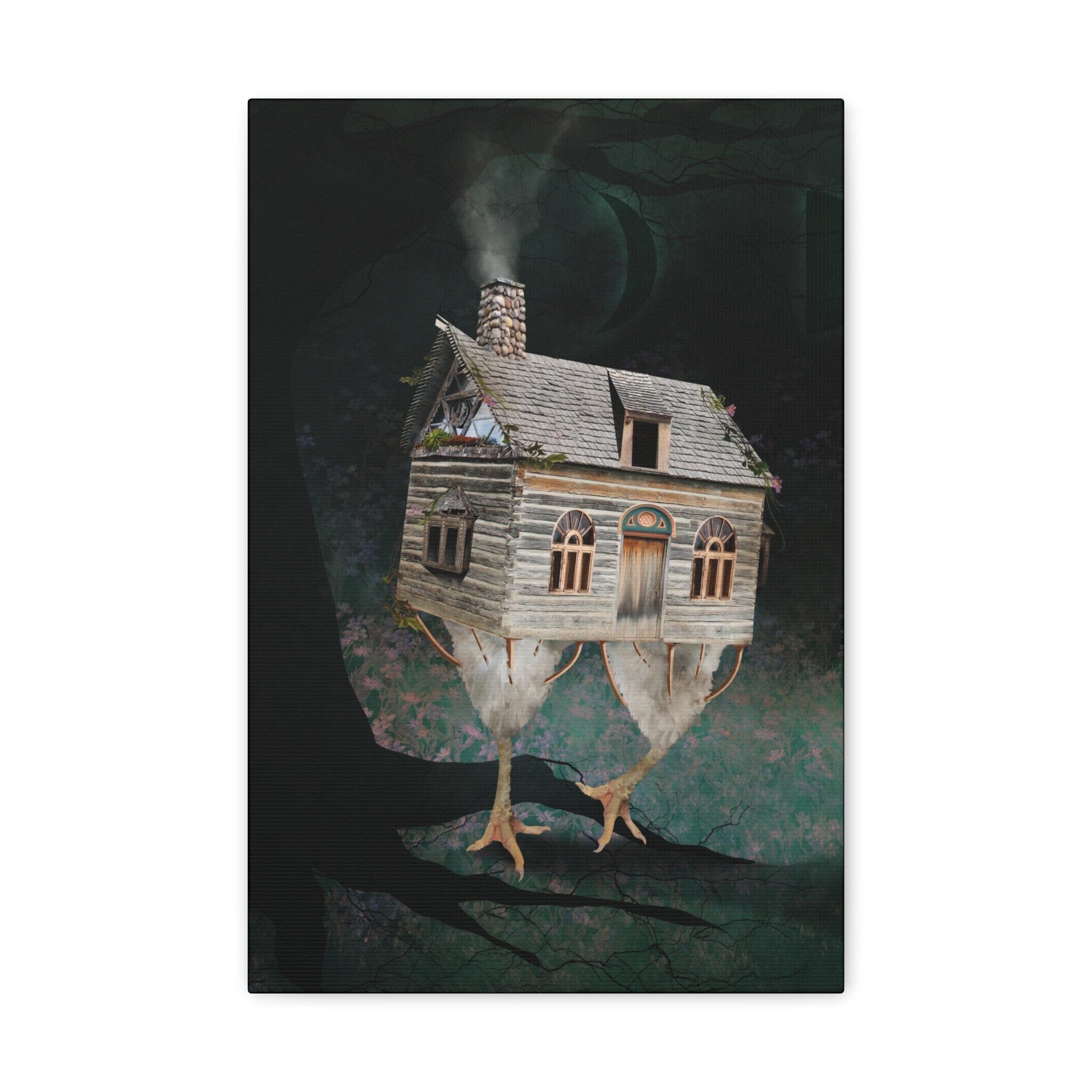 Baba Yaga House · Canvas Print