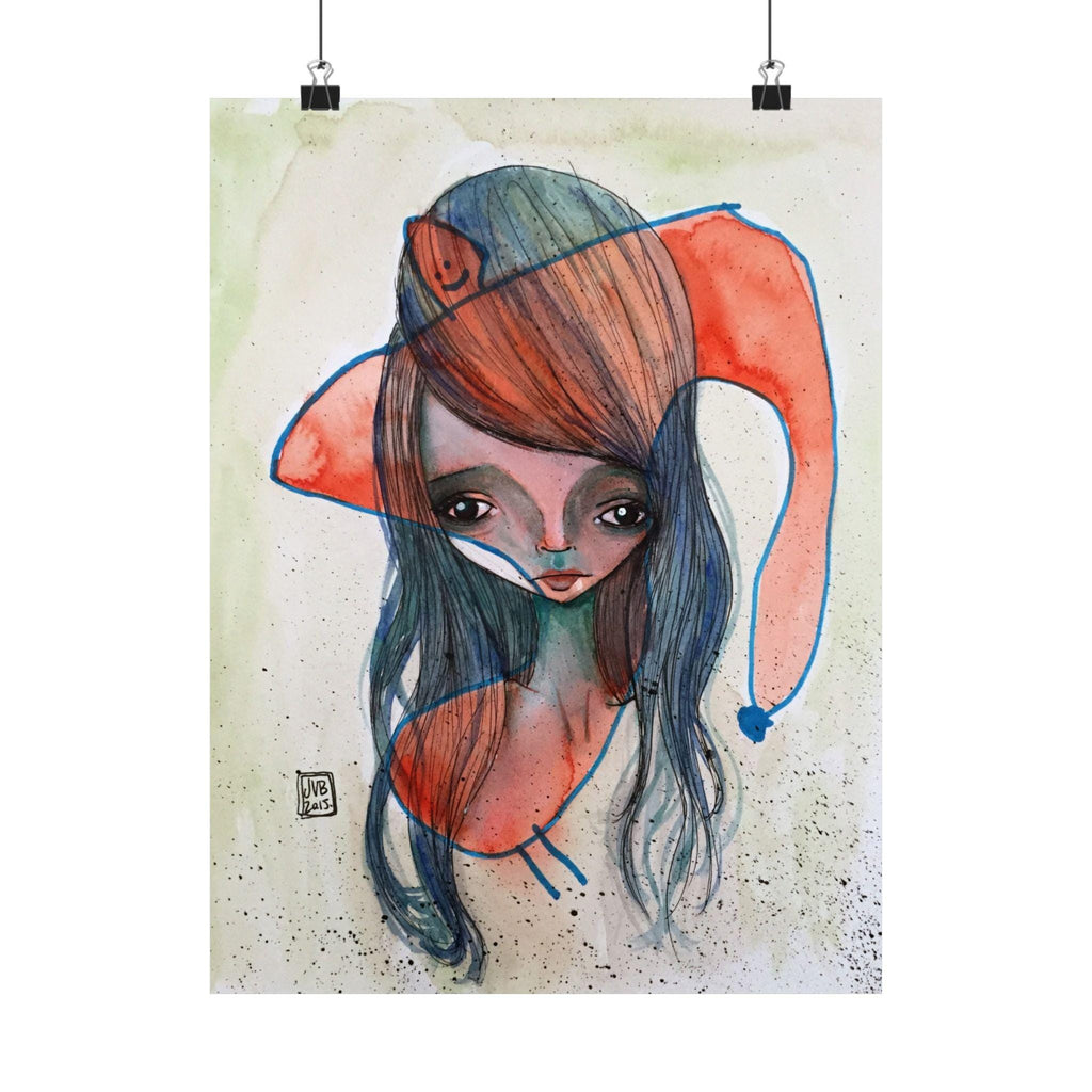 Red Juneau Dreams · Poster Print