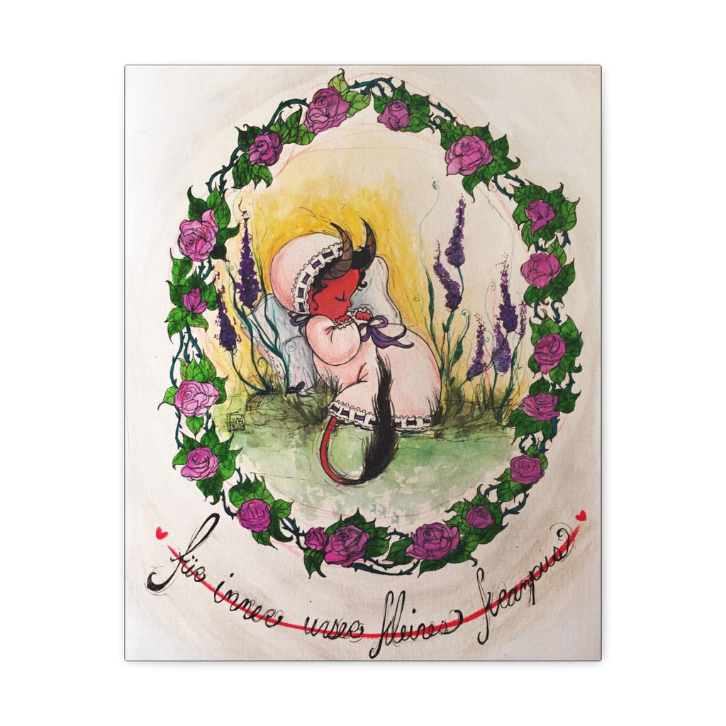 Baby Krampus · Canvas Print