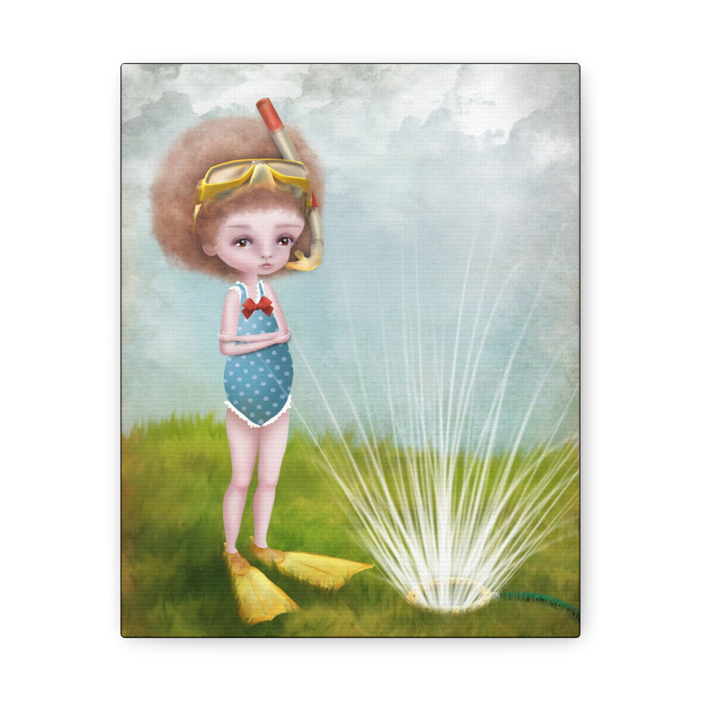 Soaked · Canvas Print