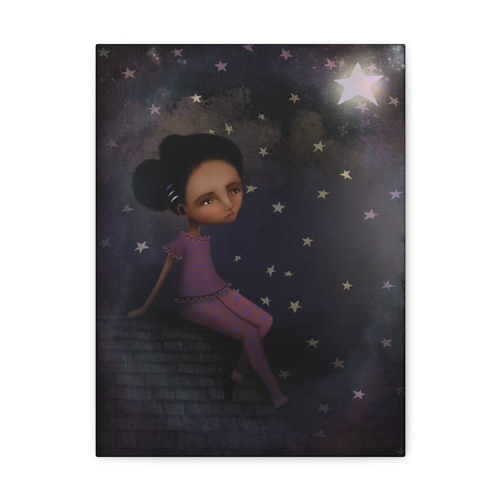 Star Light Star Bright · Canvas Print