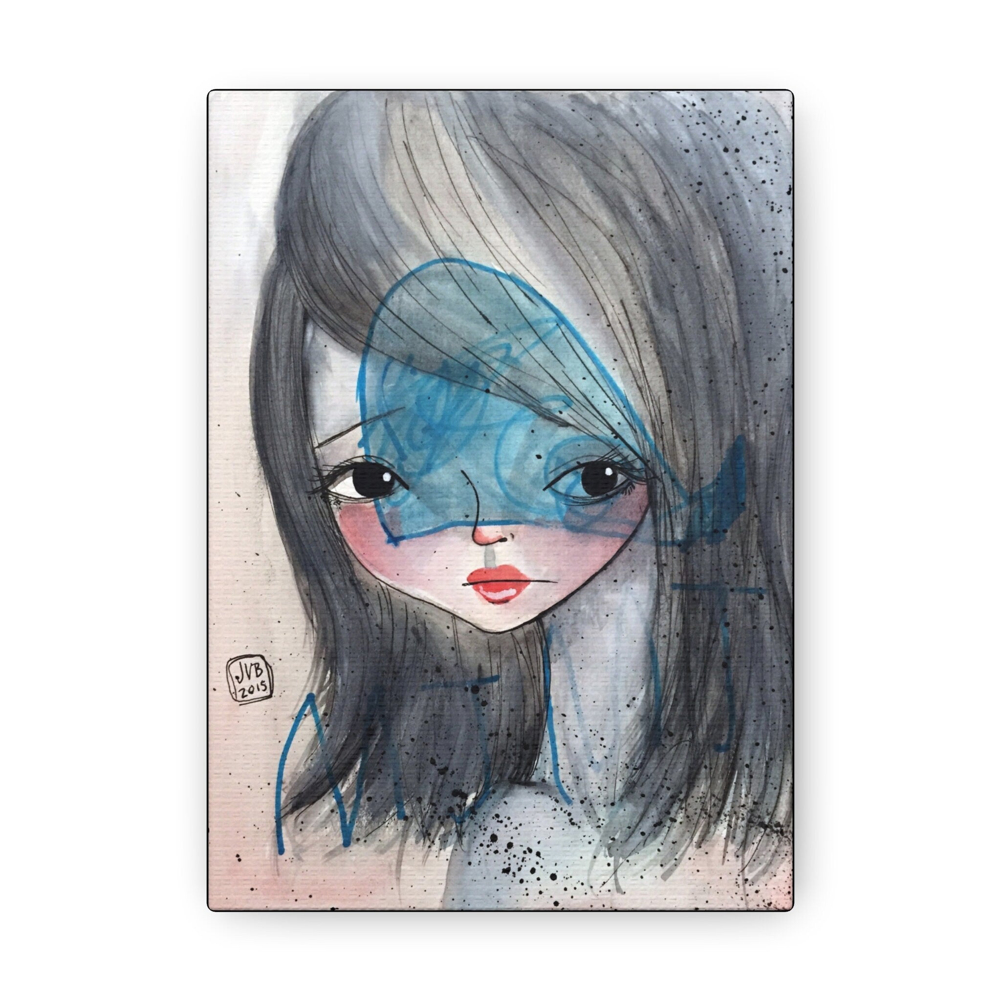 MJ · Canvas Print