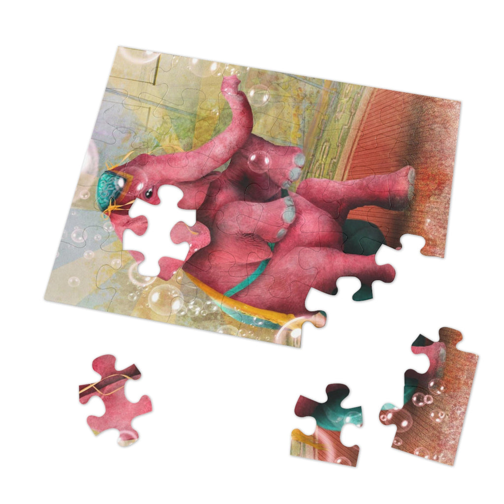 Beatriz the Pink Elephant · Jigsaw Puzzle