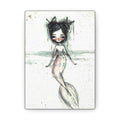 Watercolor Mermaid 2 · Canvas Print