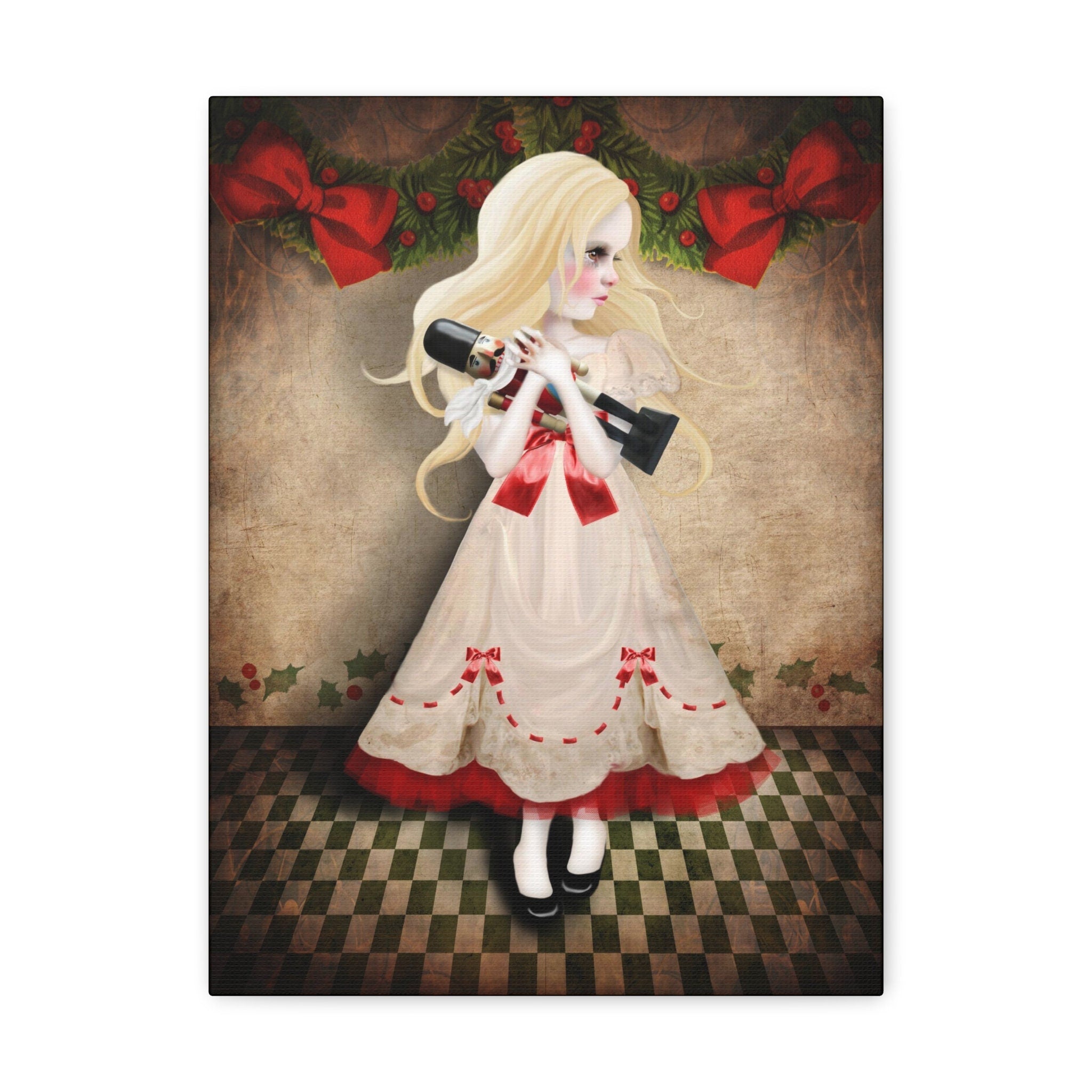 Clara / Marie and the Nutcracker · Canvas Print