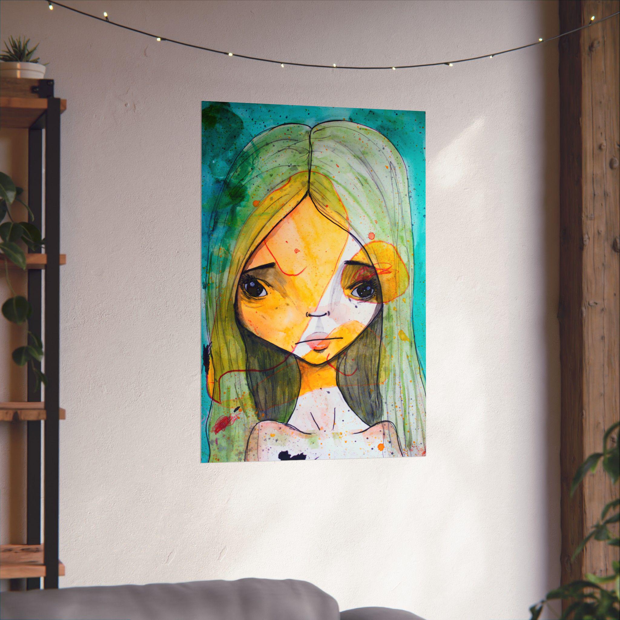Green Juneau Dreams · Poster Print