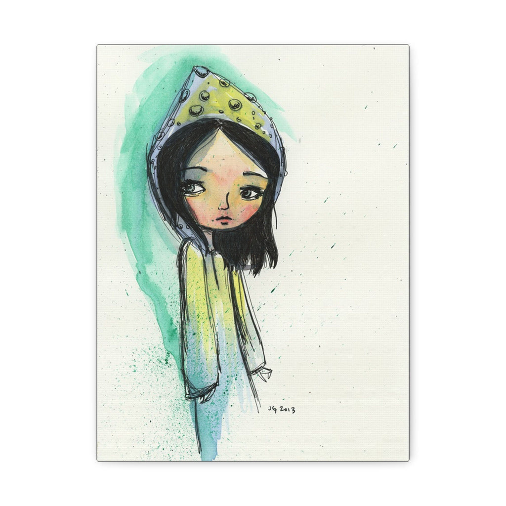 The Garden Gnome · Canvas Print