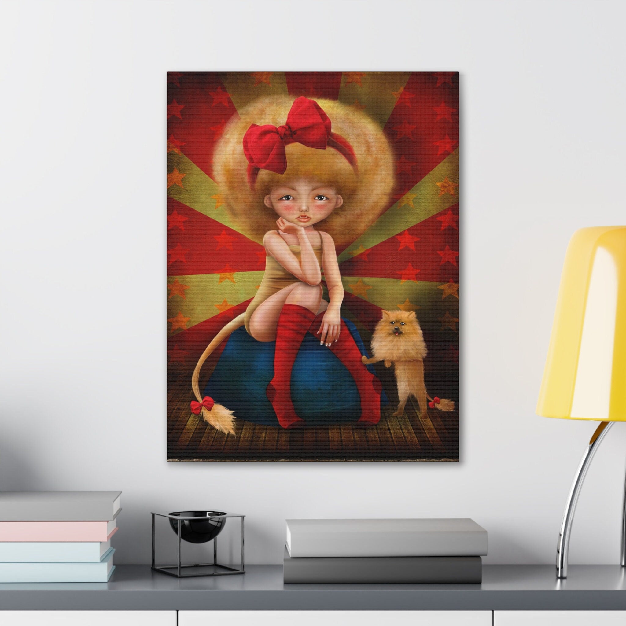 Ferocious · Canvas Print