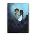 Peter Pan and Wendy in London · Canvas Print
