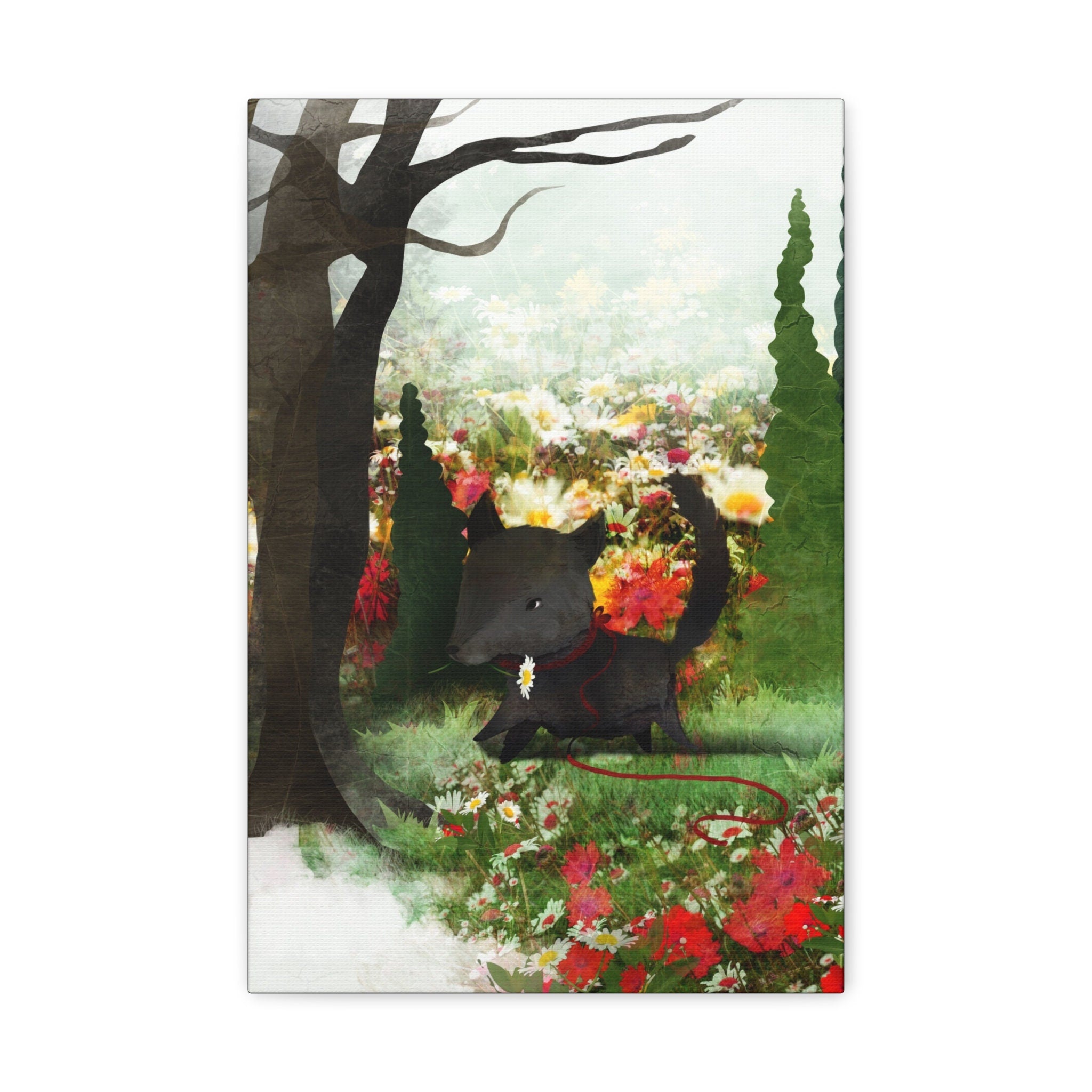 The Wolf · Canvas Print