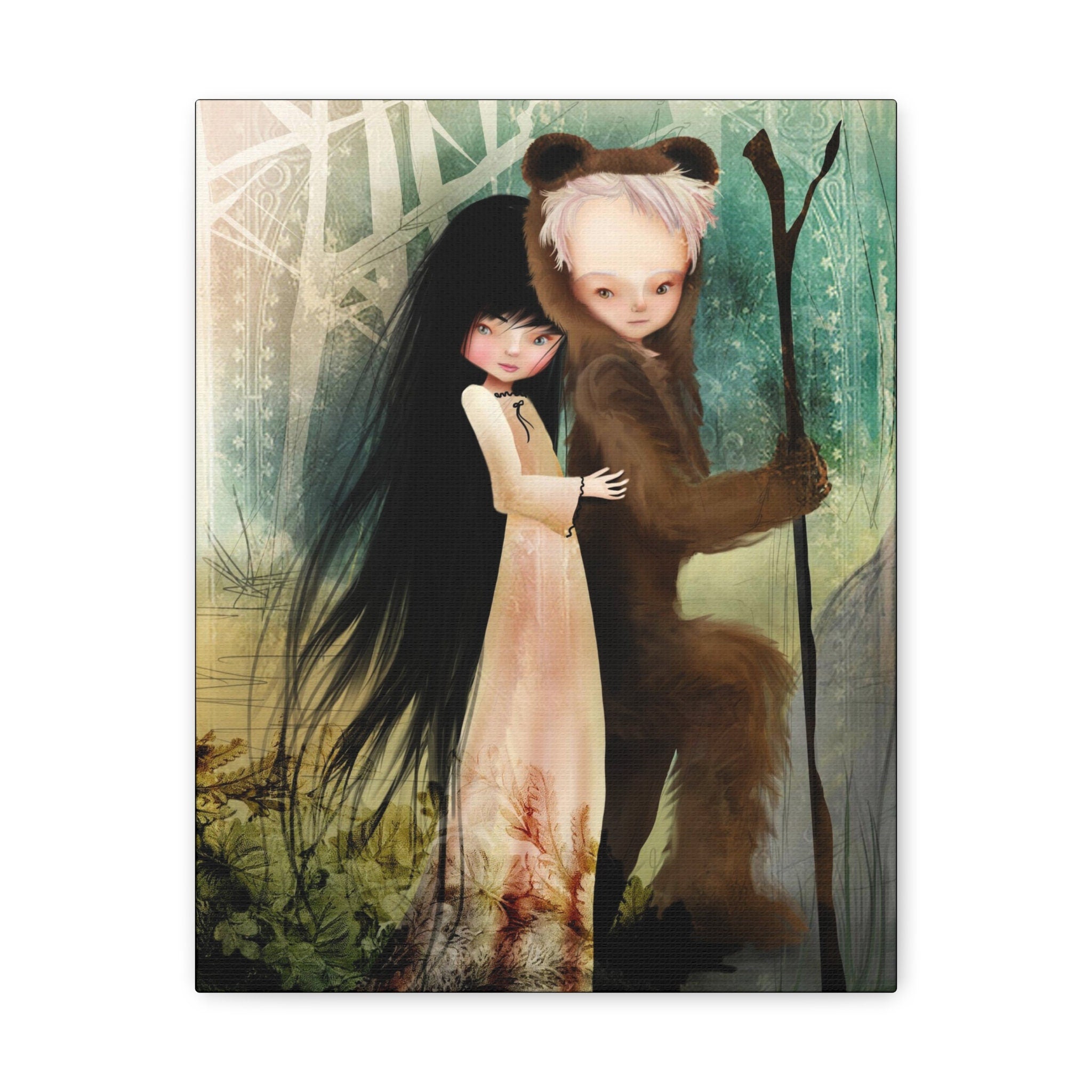 The Belle of Marble Falls · Canvas Print