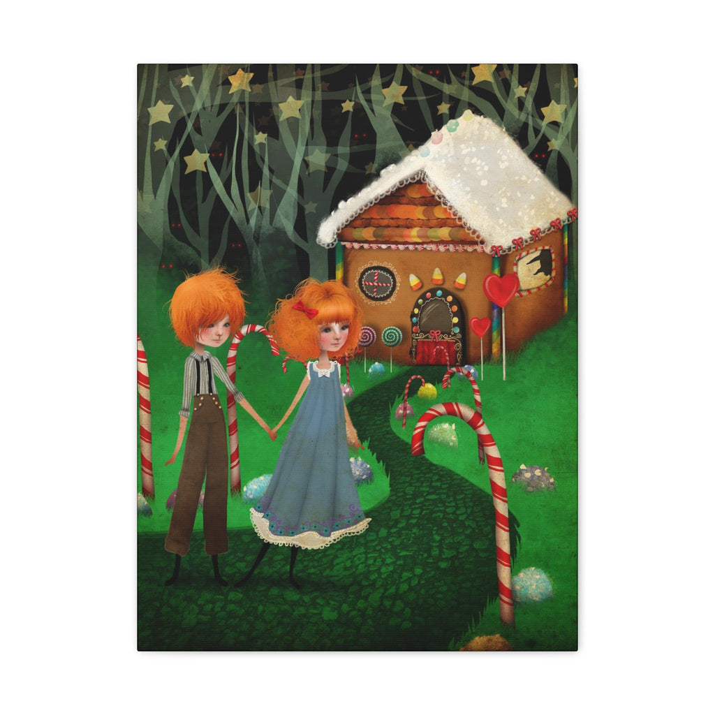 Hansel and Gretel · Canvas Print