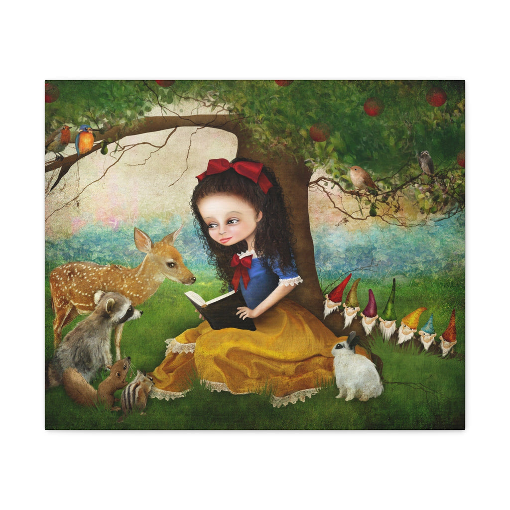 Snow White and the Seven Dwarves · Canvas Print