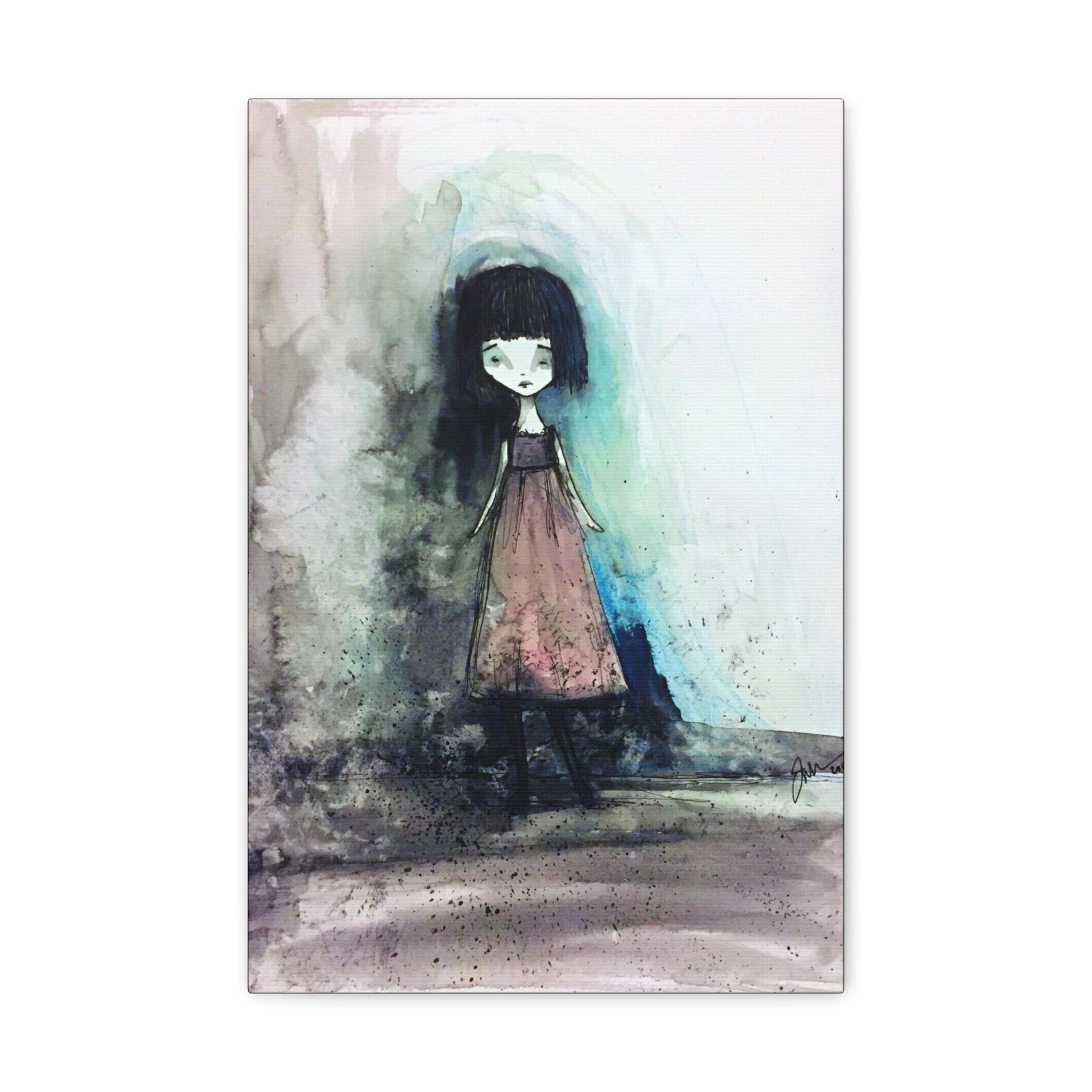 Kitty · Canvas Print