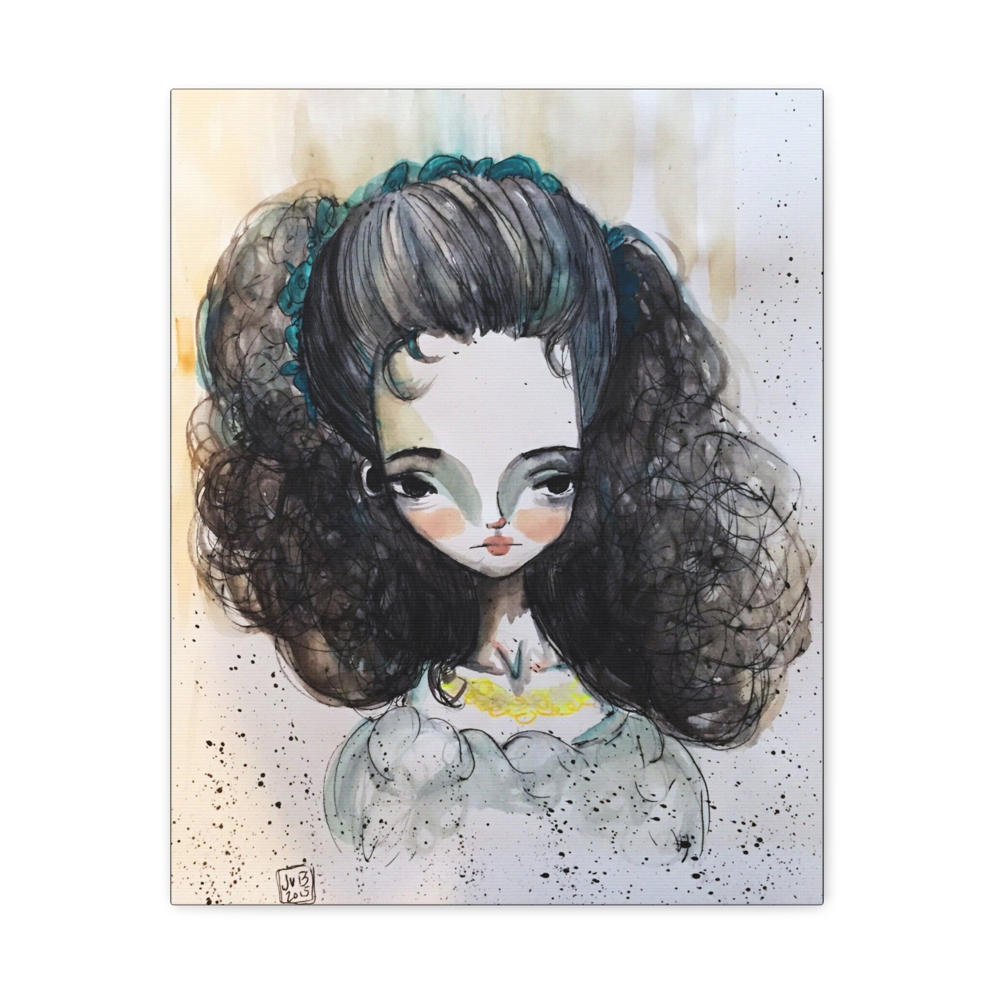 Sarah · Canvas Print