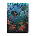 Teal Mermaid · Canvas Print