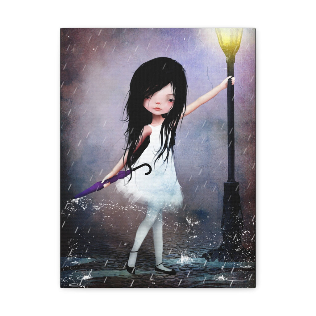 Singing in the Rain · Canvas Print