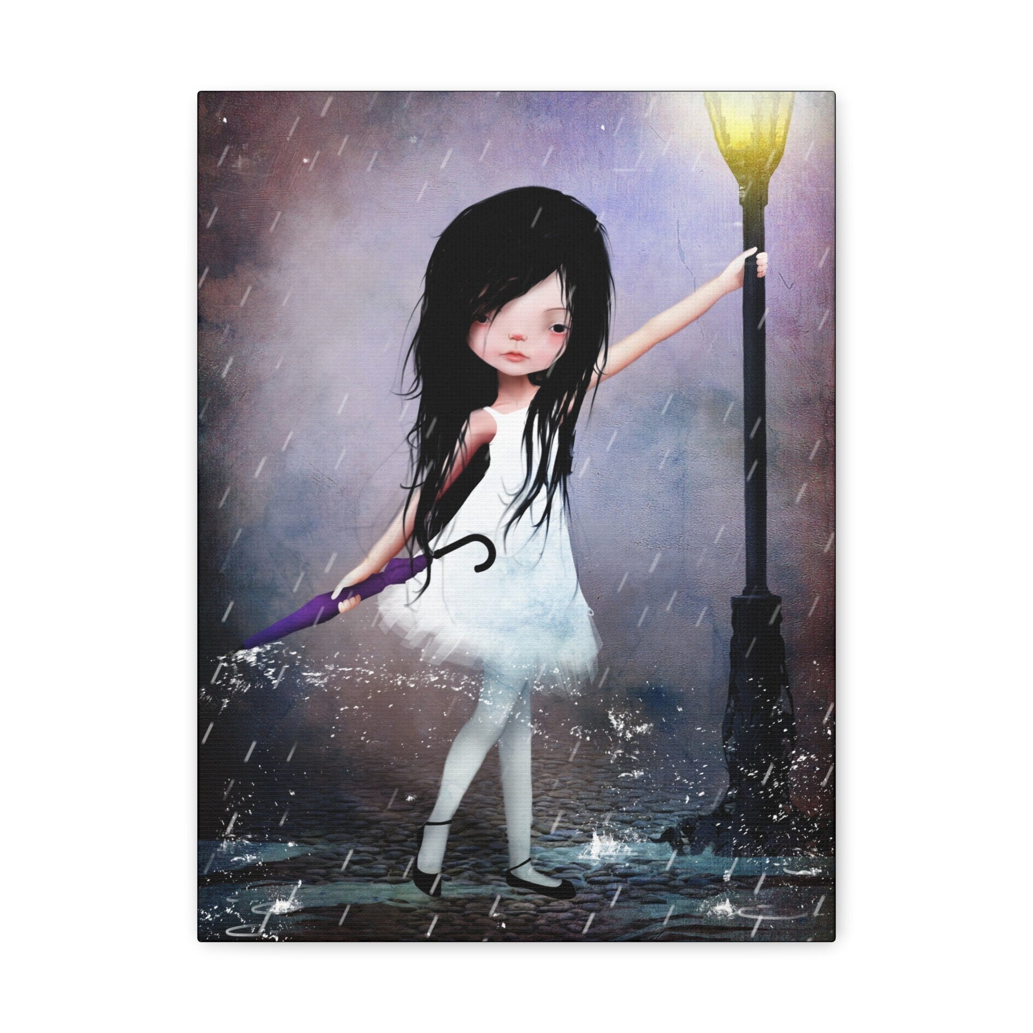 Singing in the Rain · Canvas Print