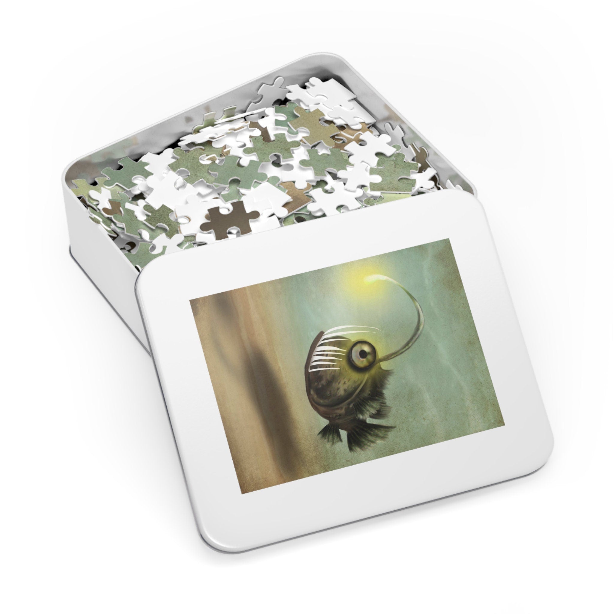 Mr. Fishy on His Own · Jigsaw Puzzle