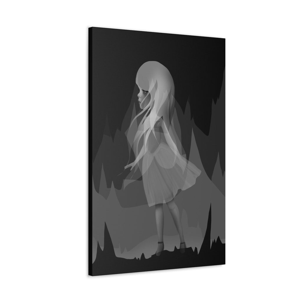 Invisible Girl · Canvas Print