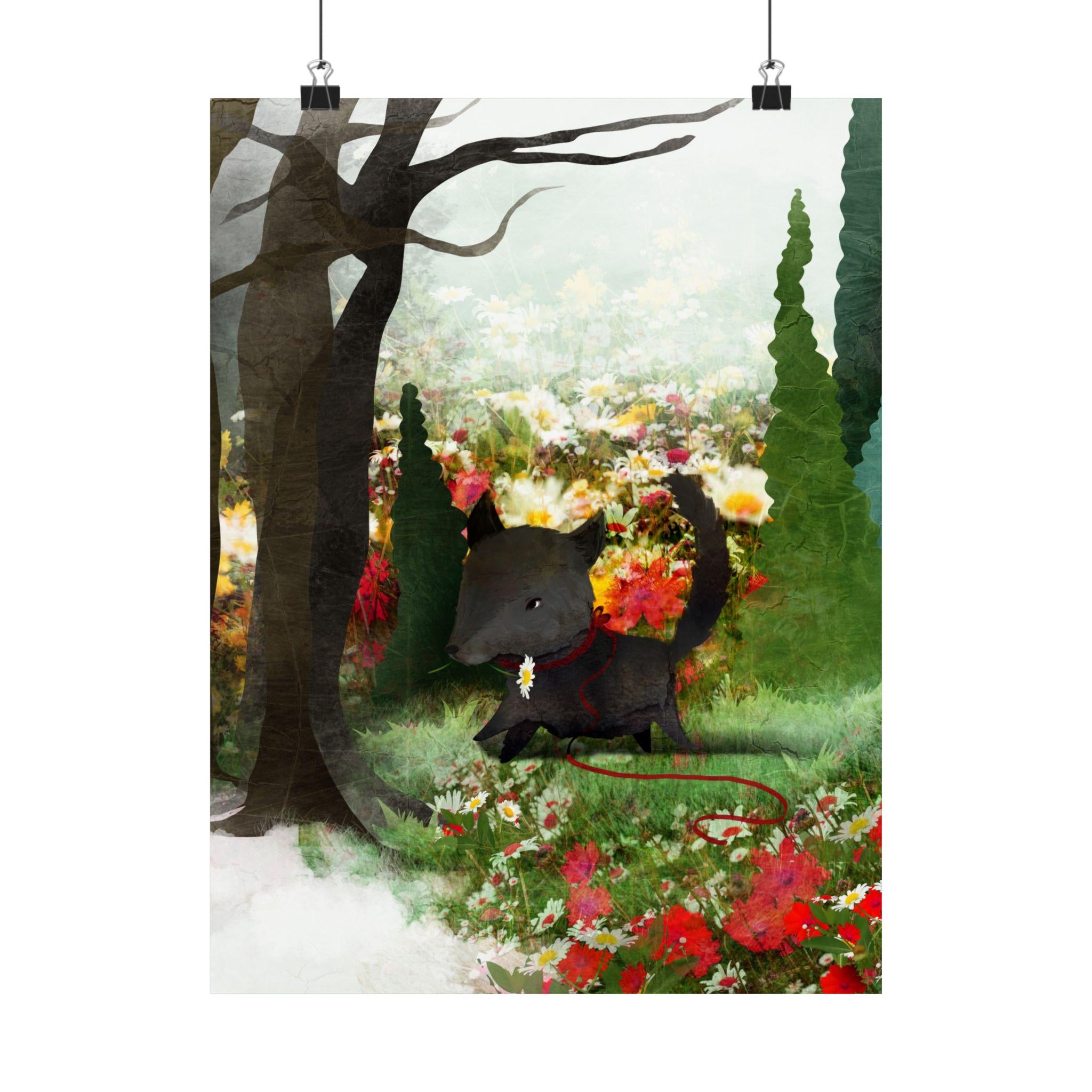 The Wolf · Poster Print