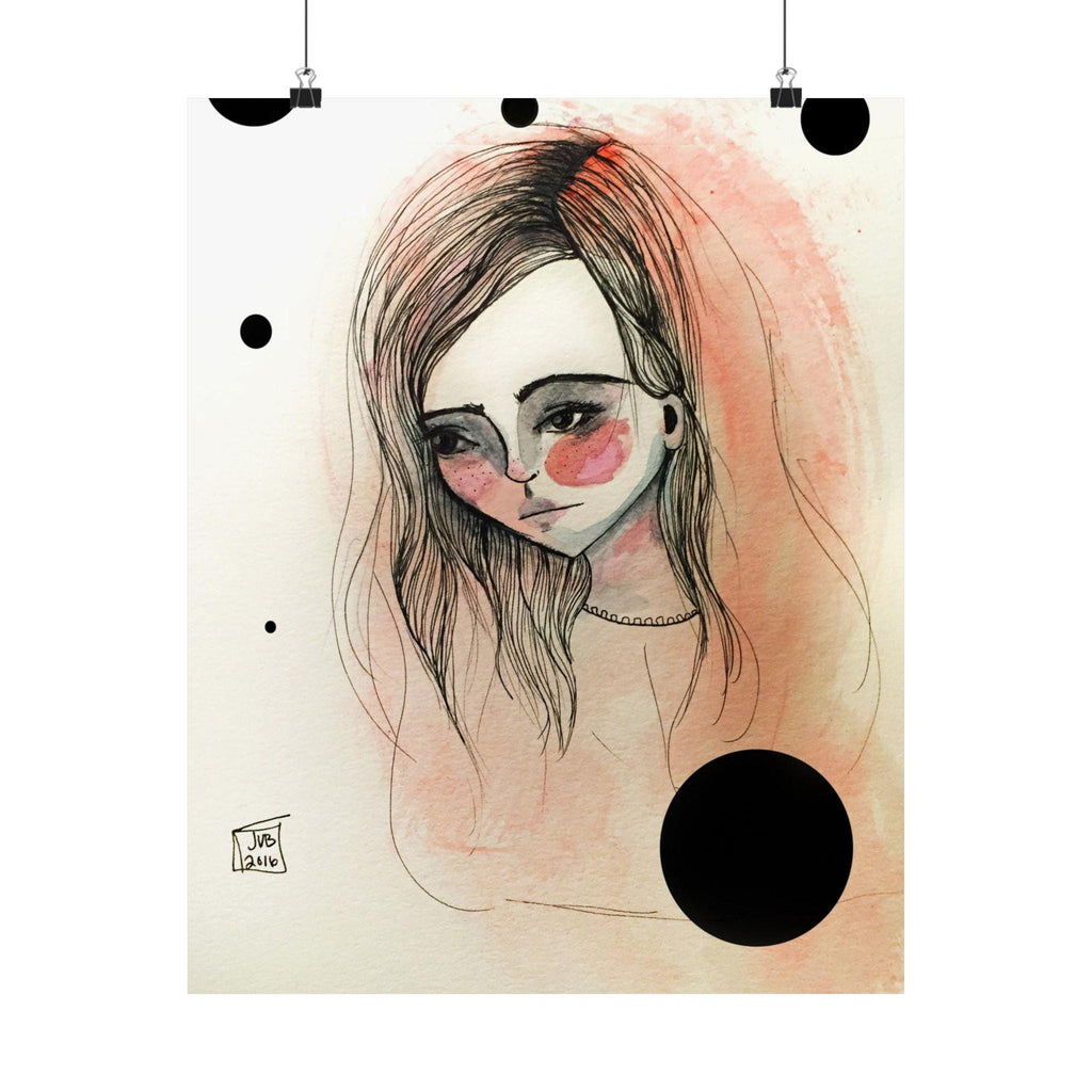 Lady · Poster Print