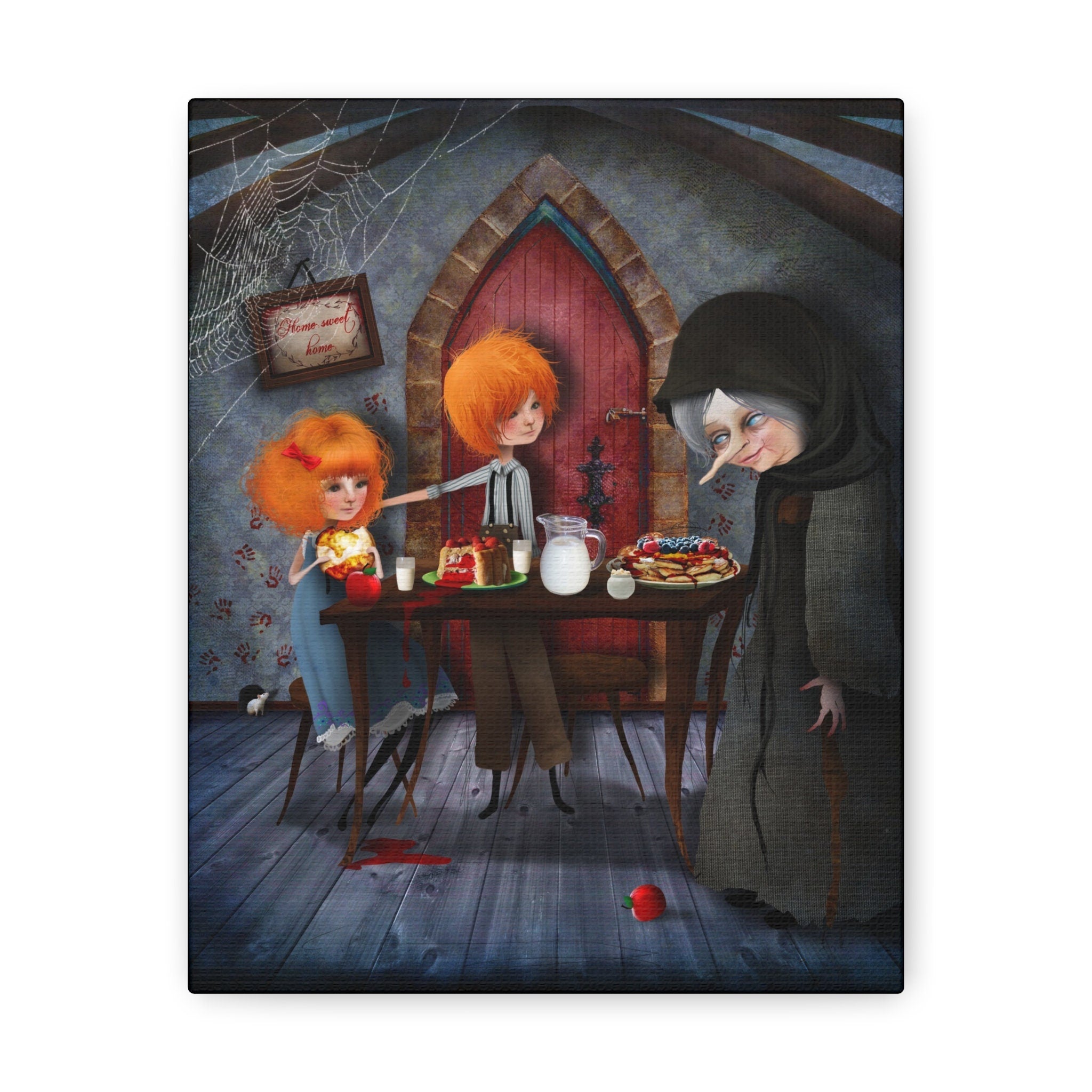 Hansel and Gretel · Canvas Print