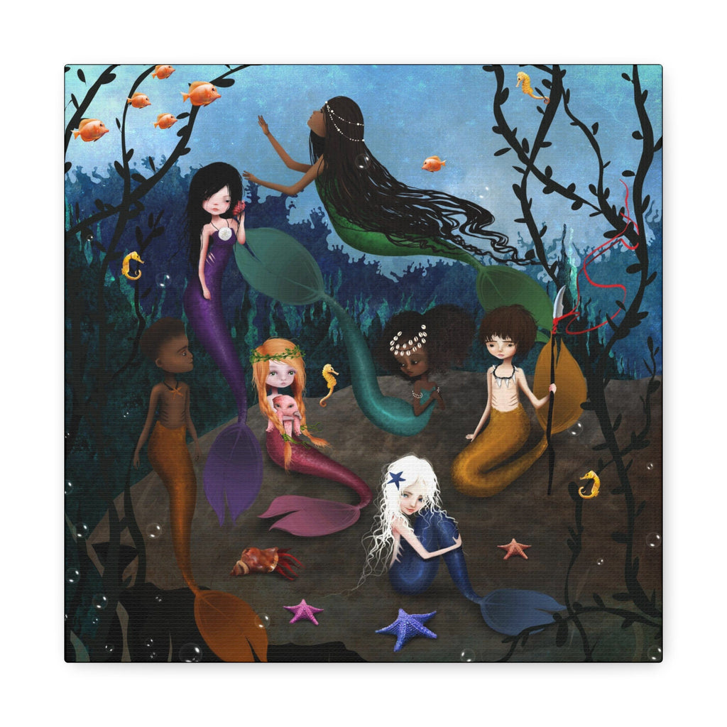 Mermaids · Canvas Print