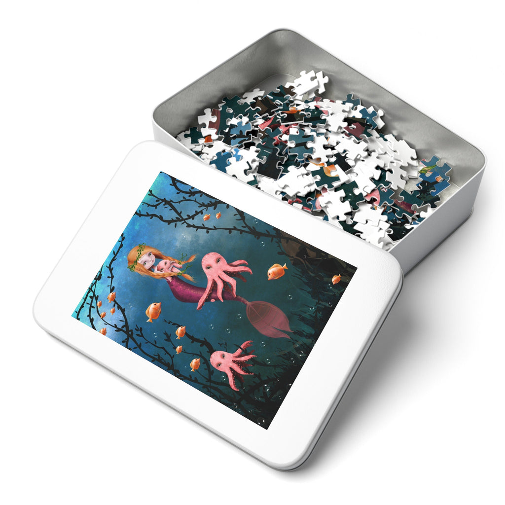 Ginger mermaid · Jigsaw Puzzle