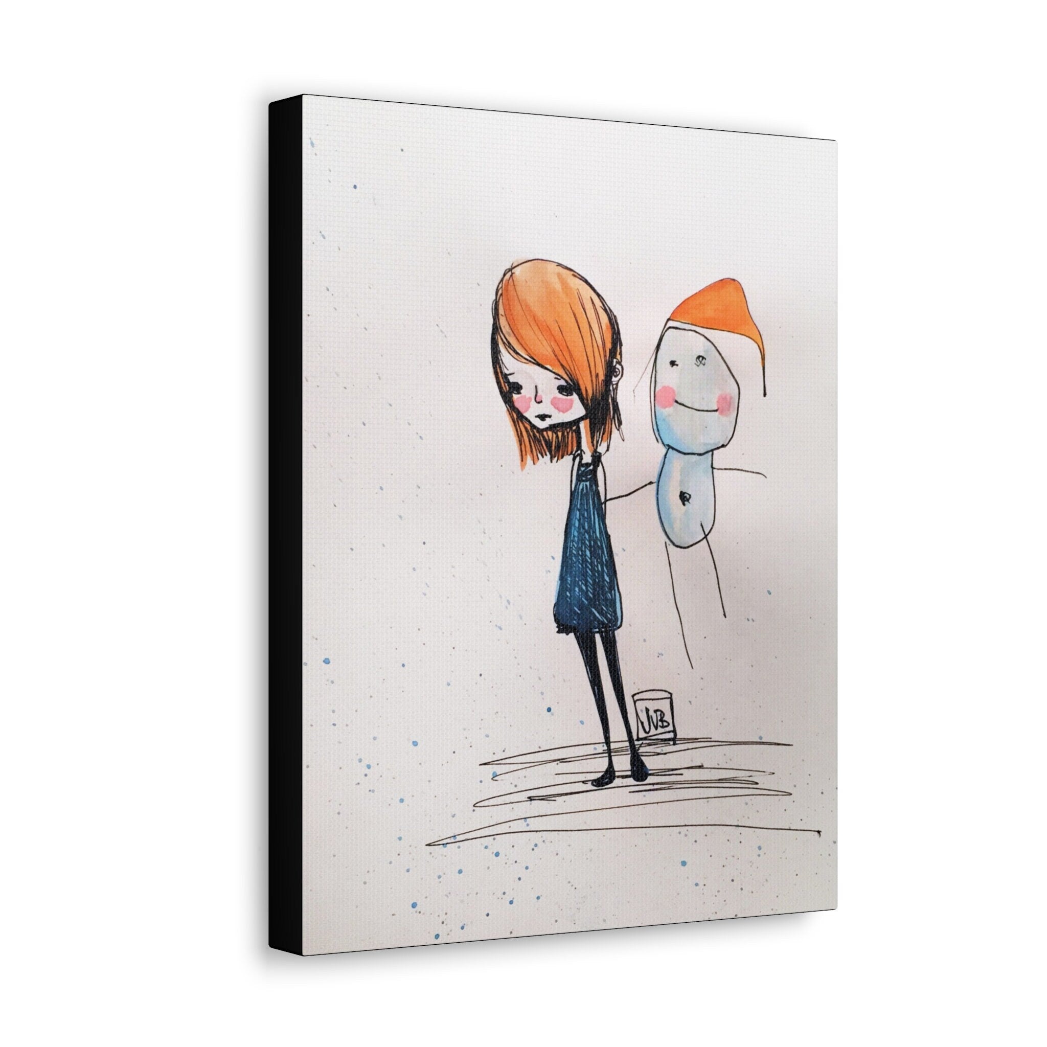 Mommy and Me · Canvas Print