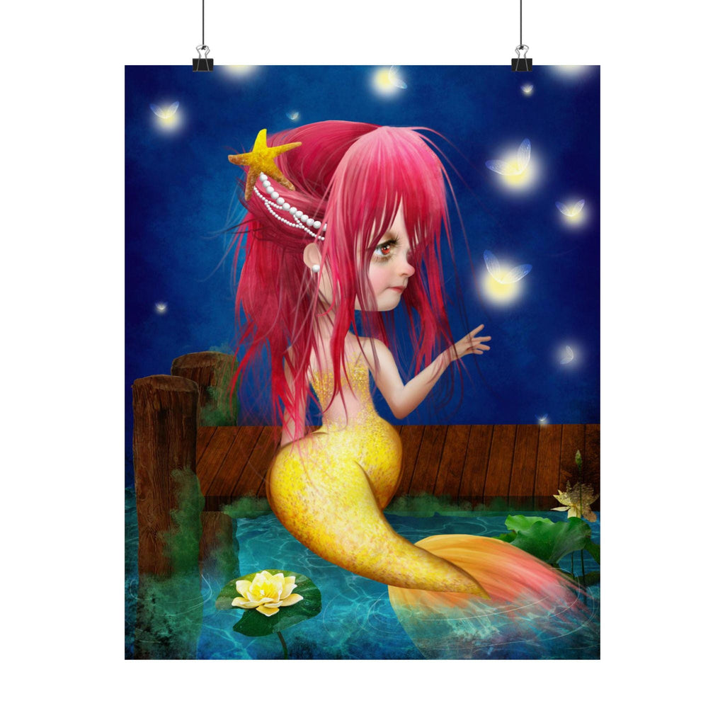 Midsummer Mermaid · Poster Print
