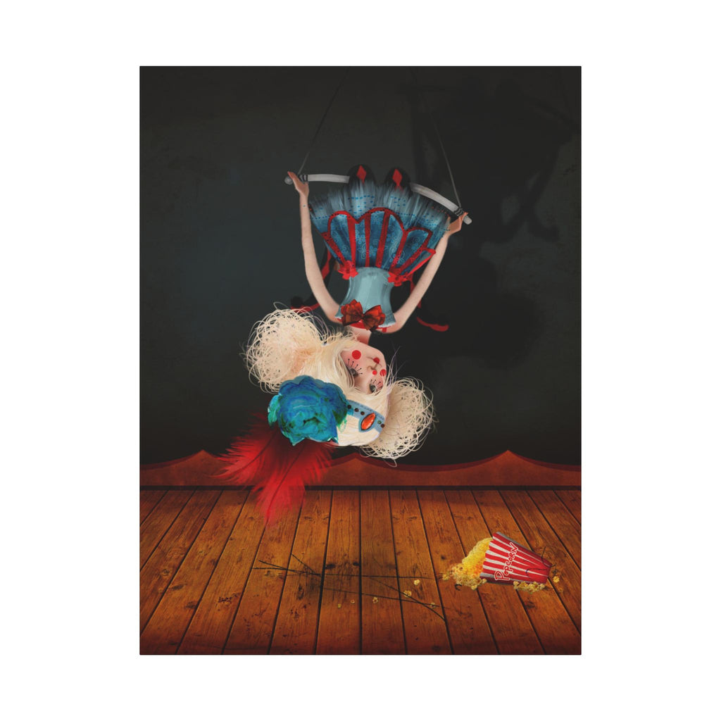 a l'envers · Canvas Print