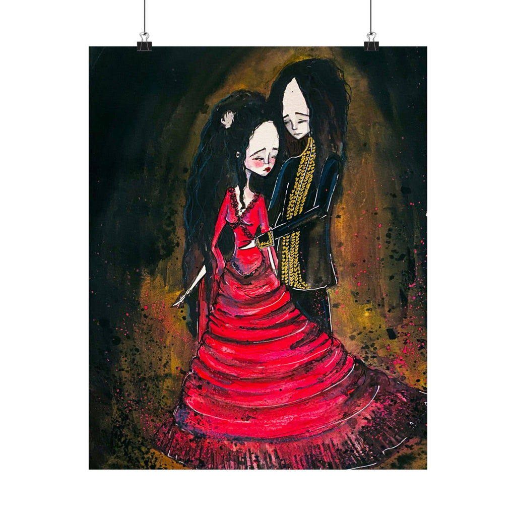 Mina and the Count · Poster Print